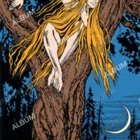In Slavic mythology, a rusalka is a female ghost, water nymph, succubus, or mermaid-like demon that dwelt in a waterway. According to most traditions, the rusalki were fish-women, who lived at the bottom of rivers. In the middle of the night, they would walk out to the bank and dance in meadows. If they saw handsome men, they would fascinate them with songs and dancing, mesmerize them, then lead them away to the river floor to their death. Ivan Yakovlevich Bilibin (August 16, 1876 - February 7, 1942) was a Russian illustrator and stage designer who was inspired by Slavic folklore. He gained renown in 1899, when he released his illustrations of Russian fairy tales. He died in 1942 during the Siege of Leningrad at the age of 65. Credit: Album / Science Source